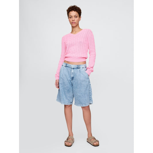365 High Rise UltraSoft Longline Trouser Shorts