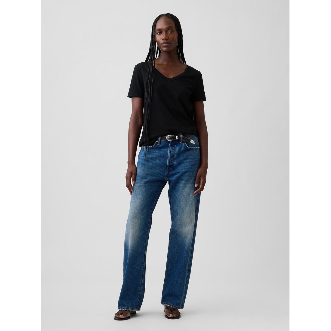 Women's Organic Cotton Vintagesoft V-Neck T-Shirt
