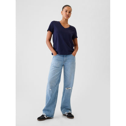 Women's Organic Cotton Vintagesoft V-Neck T-Shirt