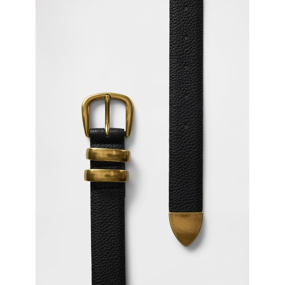 Women's Pebbled Leather Belt