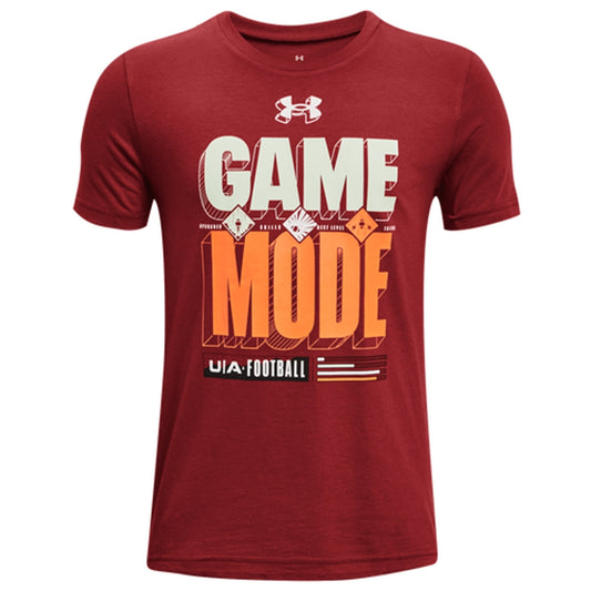 Boys Under Armour Under Armour Game On Football Short Sleeve T-Shirt