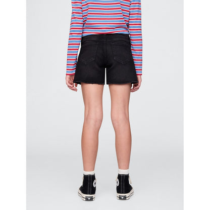 Girls' Denim Midi Shorts