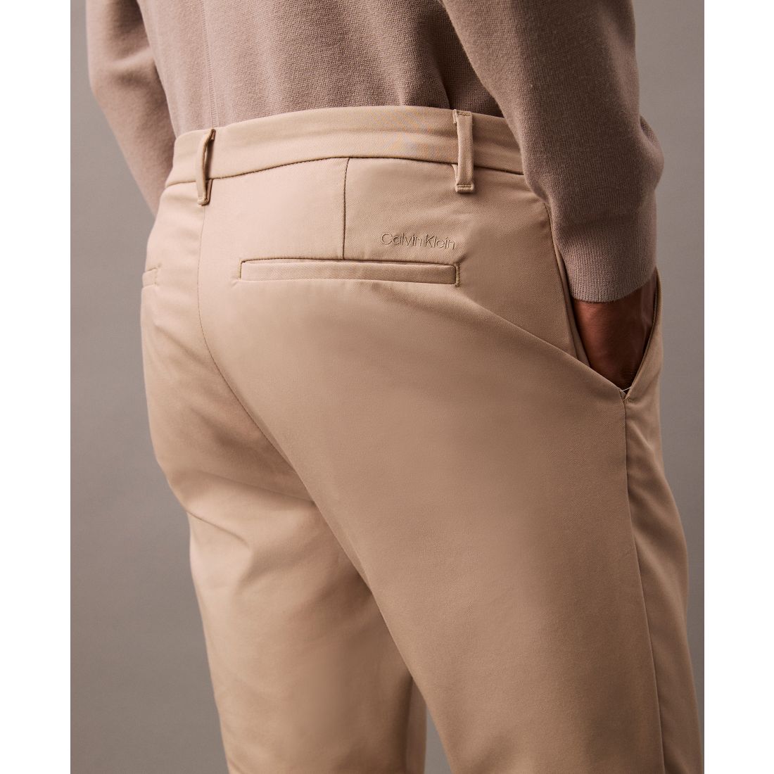 Calvin Klein Men's Slim-Fit Modern Stretch Chino Pants