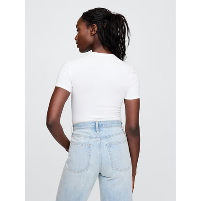 Women's Closeknit Jersey T-Shirt Thong Bodysuit