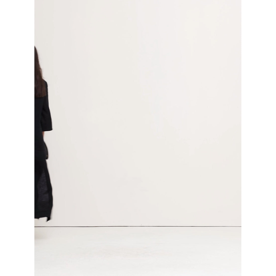 Women's Linen Scoop-Neck Maxi Dress