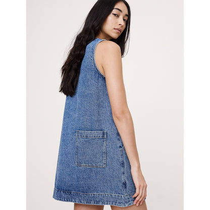 Women's Denim Shift Dress