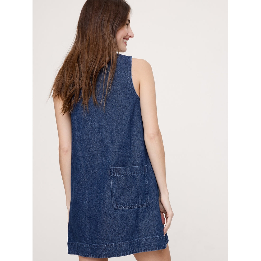 Women's Denim Shift Dress