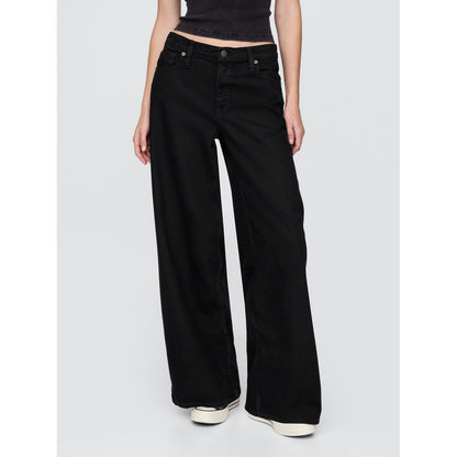 Women's Mid Rise Ultrasoft Baggy Jeans
