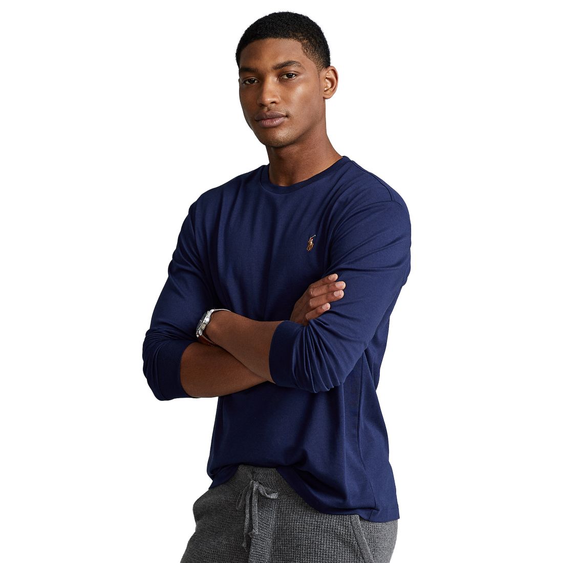 Polo Ralph Lauren Men's Classic-Fit Soft Cotton Crewneck T-Shirt