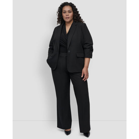 Dkny Plus Size 3/4-Sleeve Madison Jacket