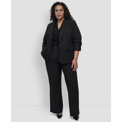 Dkny Plus Size 3/4-Sleeve Madison Jacket