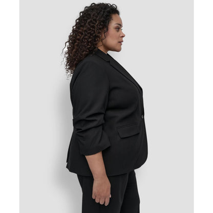 Dkny Plus Size 3/4-Sleeve Madison Jacket