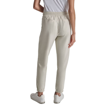 Dkny Sport Women's Cotton-Blend Tie-Waist Joggers
