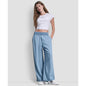 Dkny Jeans Women's Pull-On Wide-Leg Ankle Pants