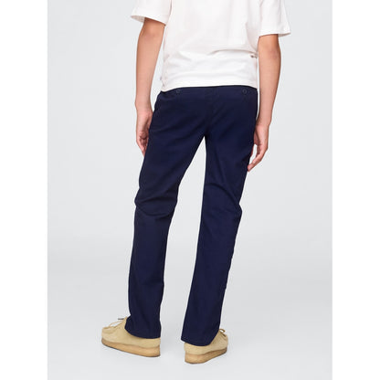 Boys' Uniform Straight-Fit Stretch Khakis