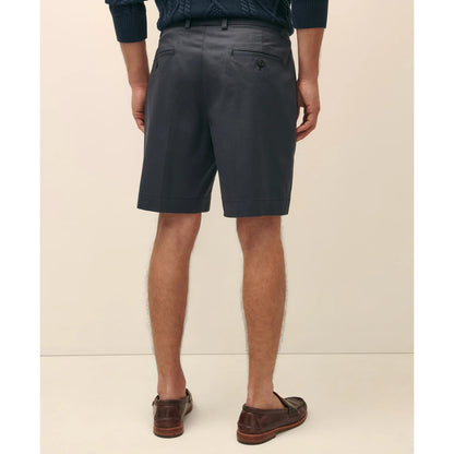 8" Pleat Front Stretch Advantage Chino Shorts