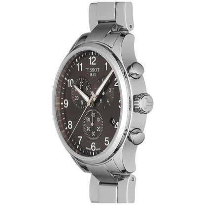 Tissot Men's Swiss Chronograph Chrono Xl Classic T-Sport Stainless Steel Bracelet Watch 45mm
