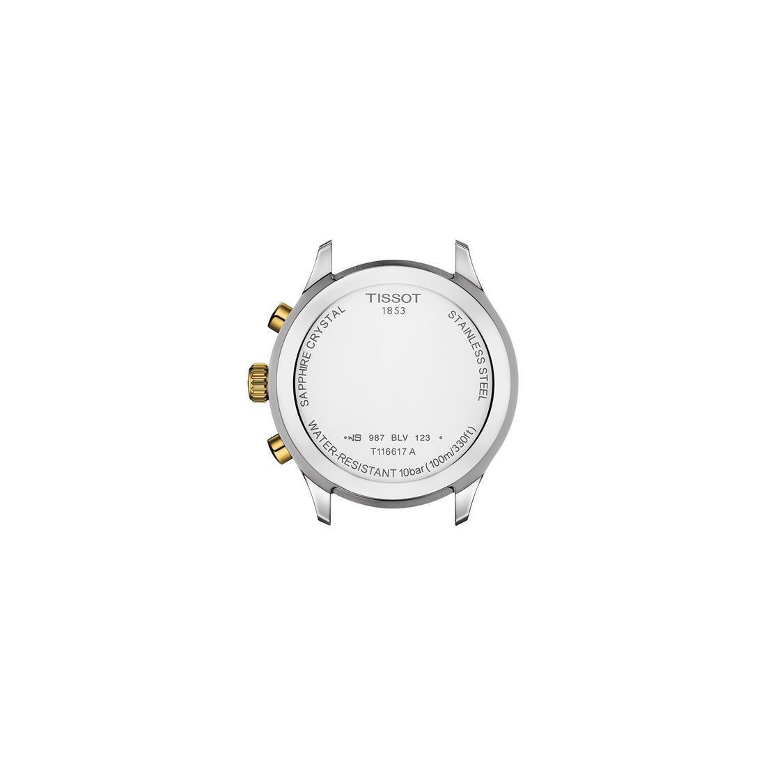 Tissot Men's Swiss Chronograph Chrono Xl Classic Two-Tone Stainless Steel Bracelet Watch 45mm