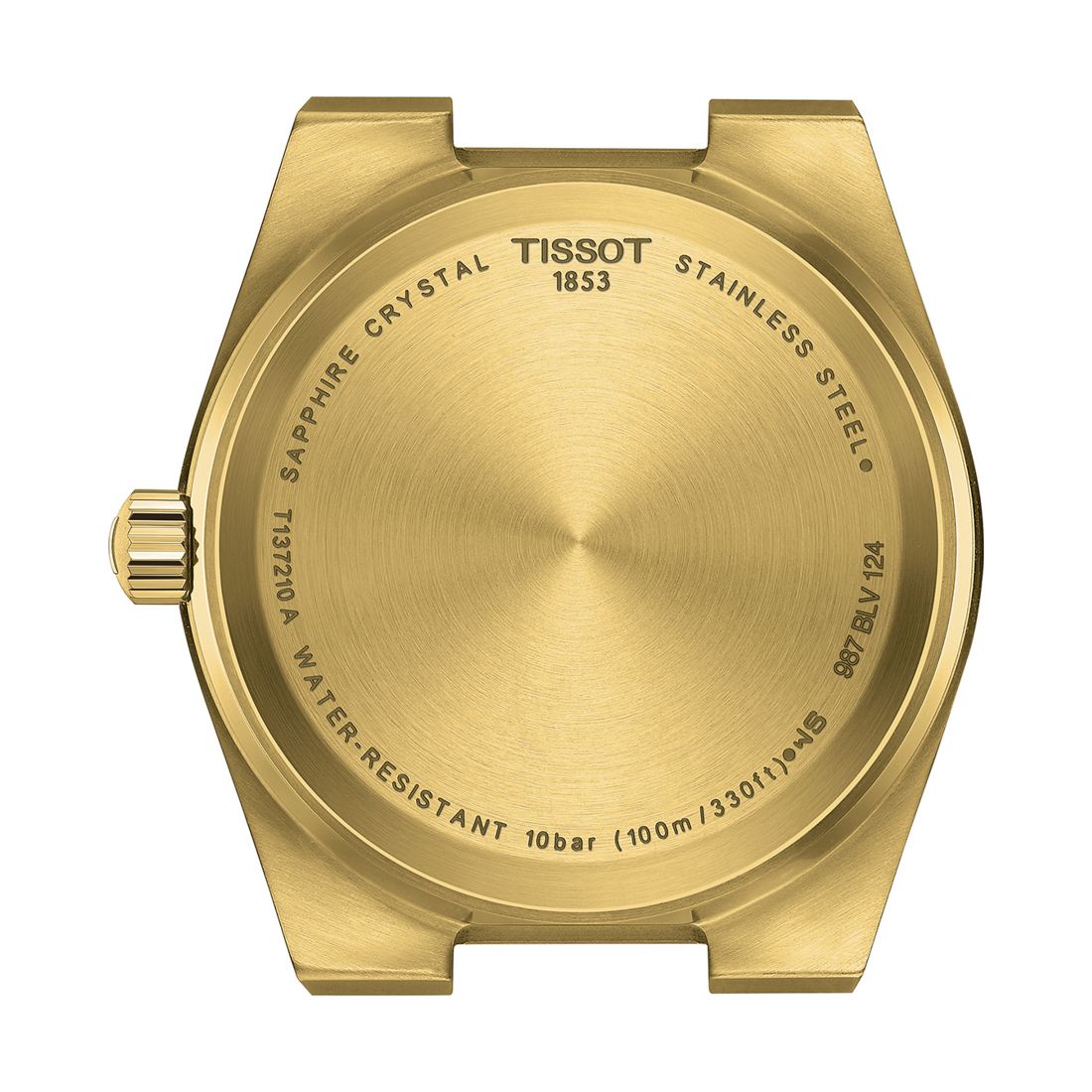 Tissot Unisex Prx Gold-Tone Stainless Steel Bracelet Watch 35mm