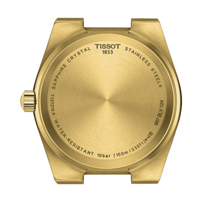 Tissot Unisex Prx Gold-Tone Stainless Steel Bracelet Watch 35mm