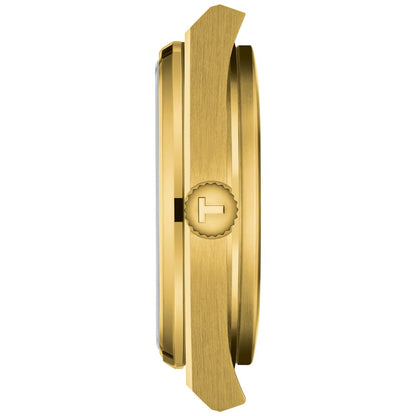 Tissot Unisex Prx Gold-Tone Stainless Steel Bracelet Watch 35mm