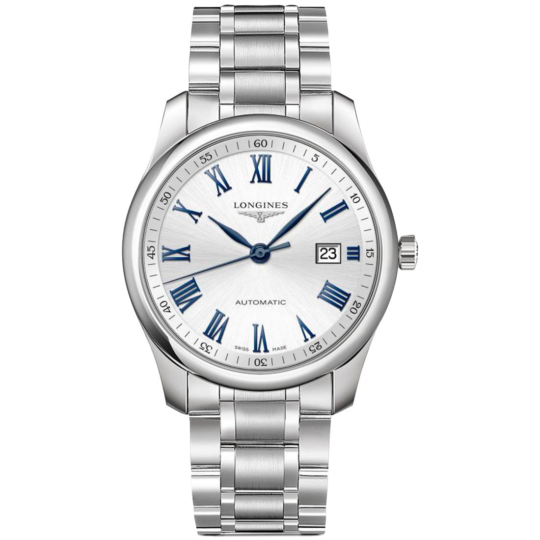 Longines Men's Swiss Automatic Master Stainless Steel Bracelet Watch 40mm