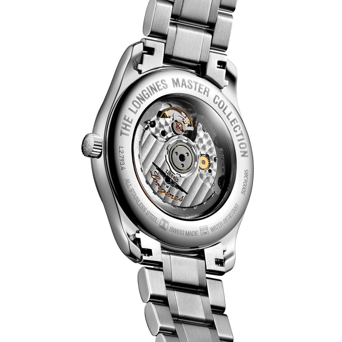 Longines Men's Swiss Automatic Master Stainless Steel Bracelet Watch 40mm