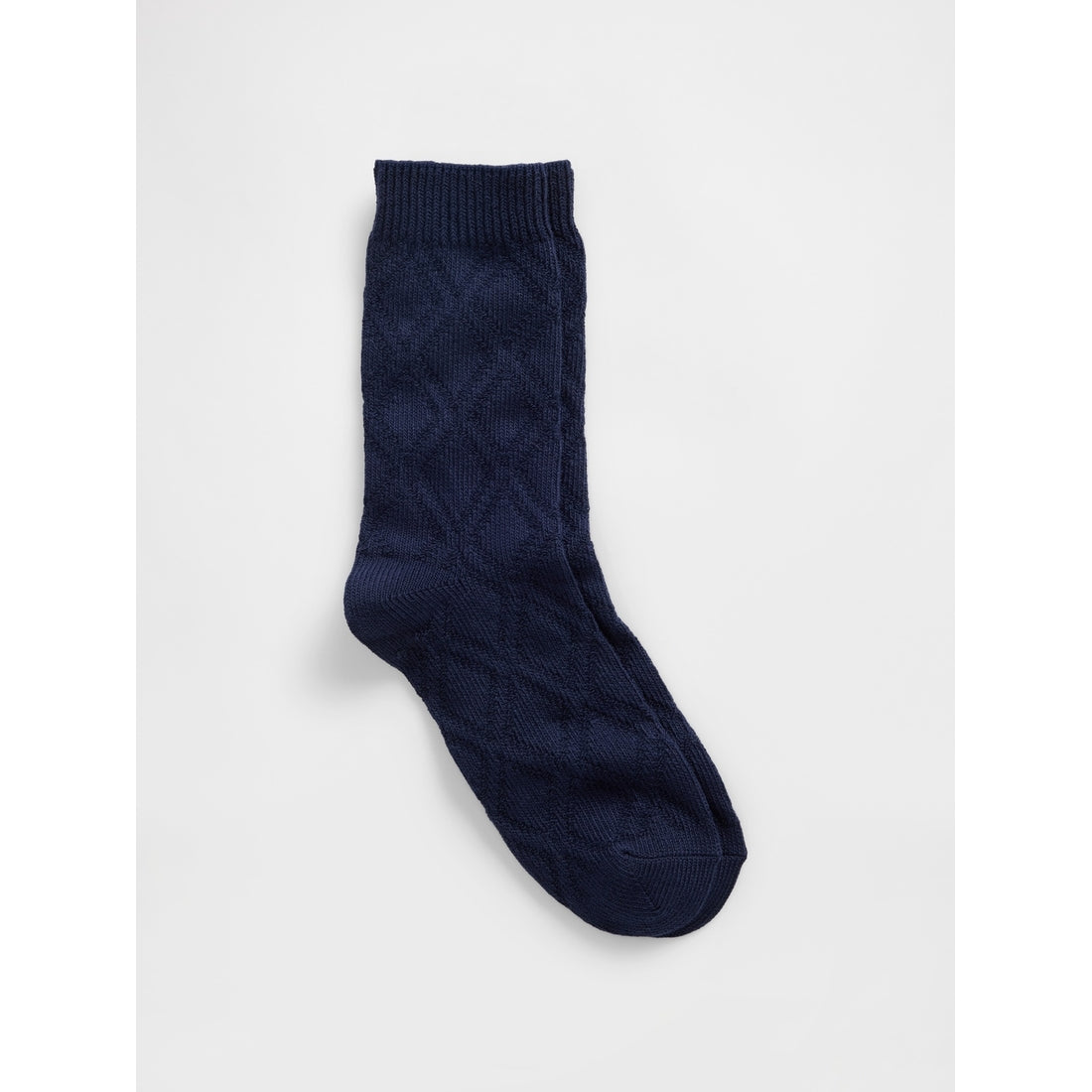 Cable-Knit Crew Socks