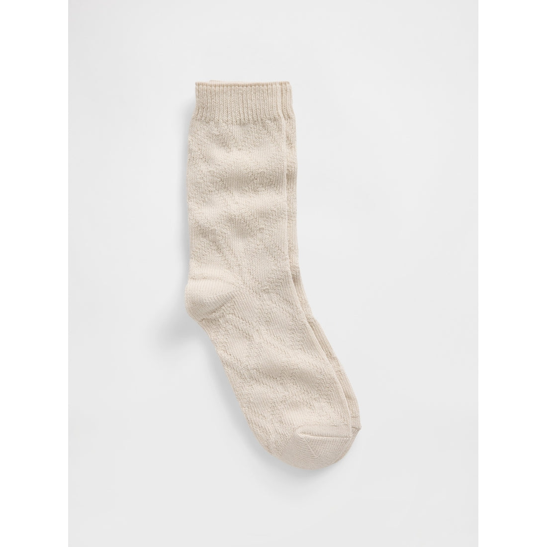 Cable-Knit Crew Socks