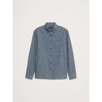 Men's Standard-Fit Chambray Shirt
