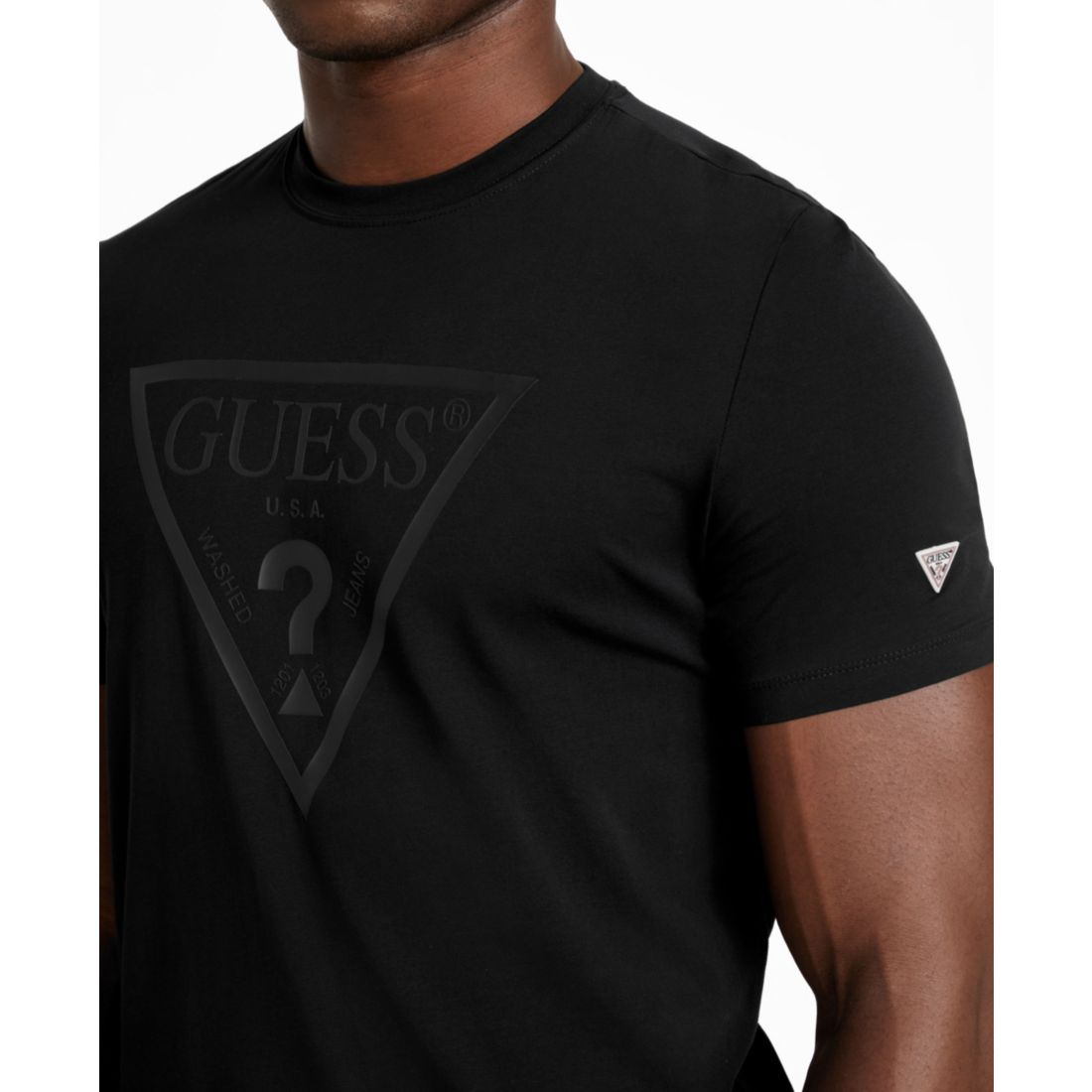 Guess Men's Eco Tonal Logo T-Shirt