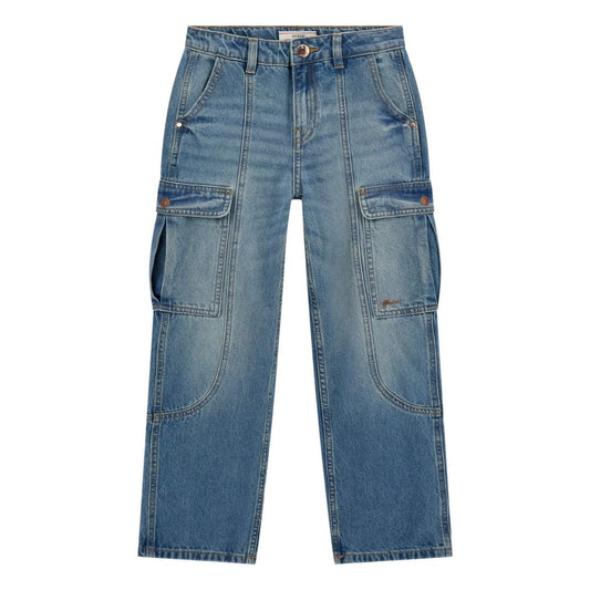 Guess Girls 7-16 Denim Cargo Pocket Jeans