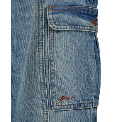 Guess Girls 7-16 Denim Cargo Pocket Jeans