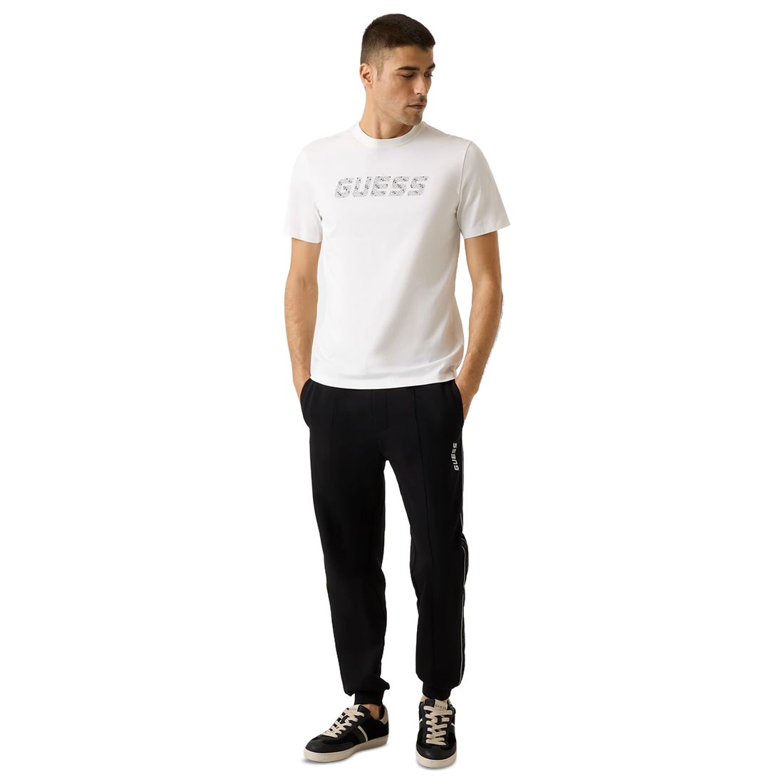Guess Men's Maska Graphic Print T-Shirt