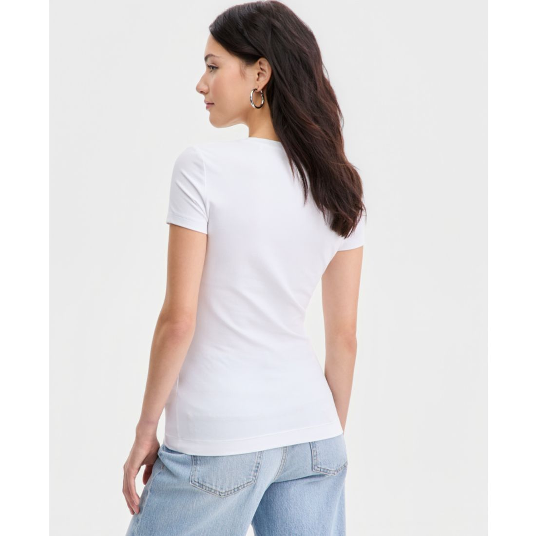 Guess Women's Short-Sleeve Script-Logo T-Shirt