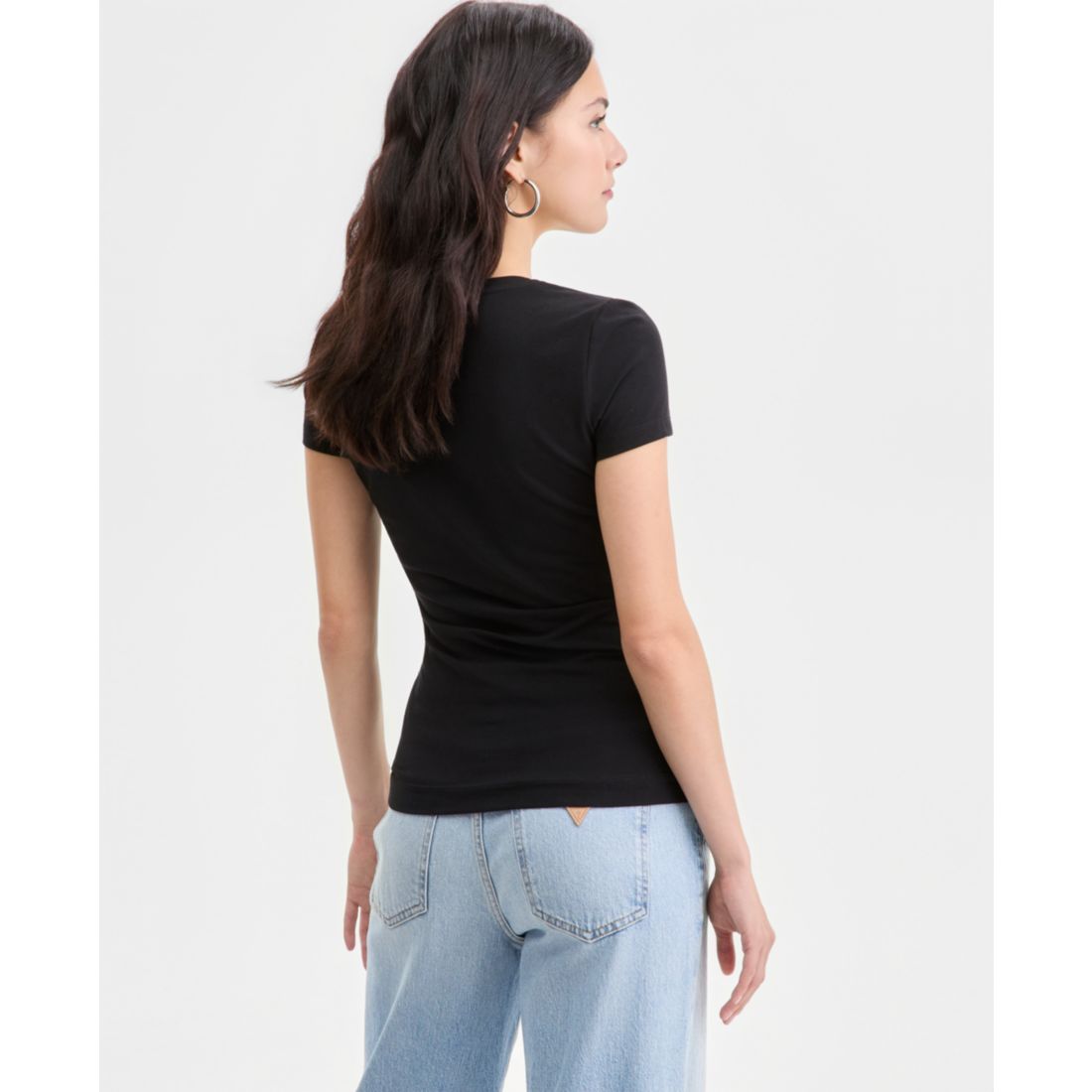 Guess Women's Short-Sleeve Script-Logo T-Shirt