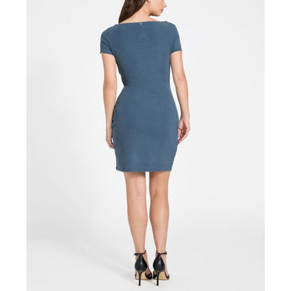 Guess Women's Short-Sleeve Boat Neck Milena Mini Dress