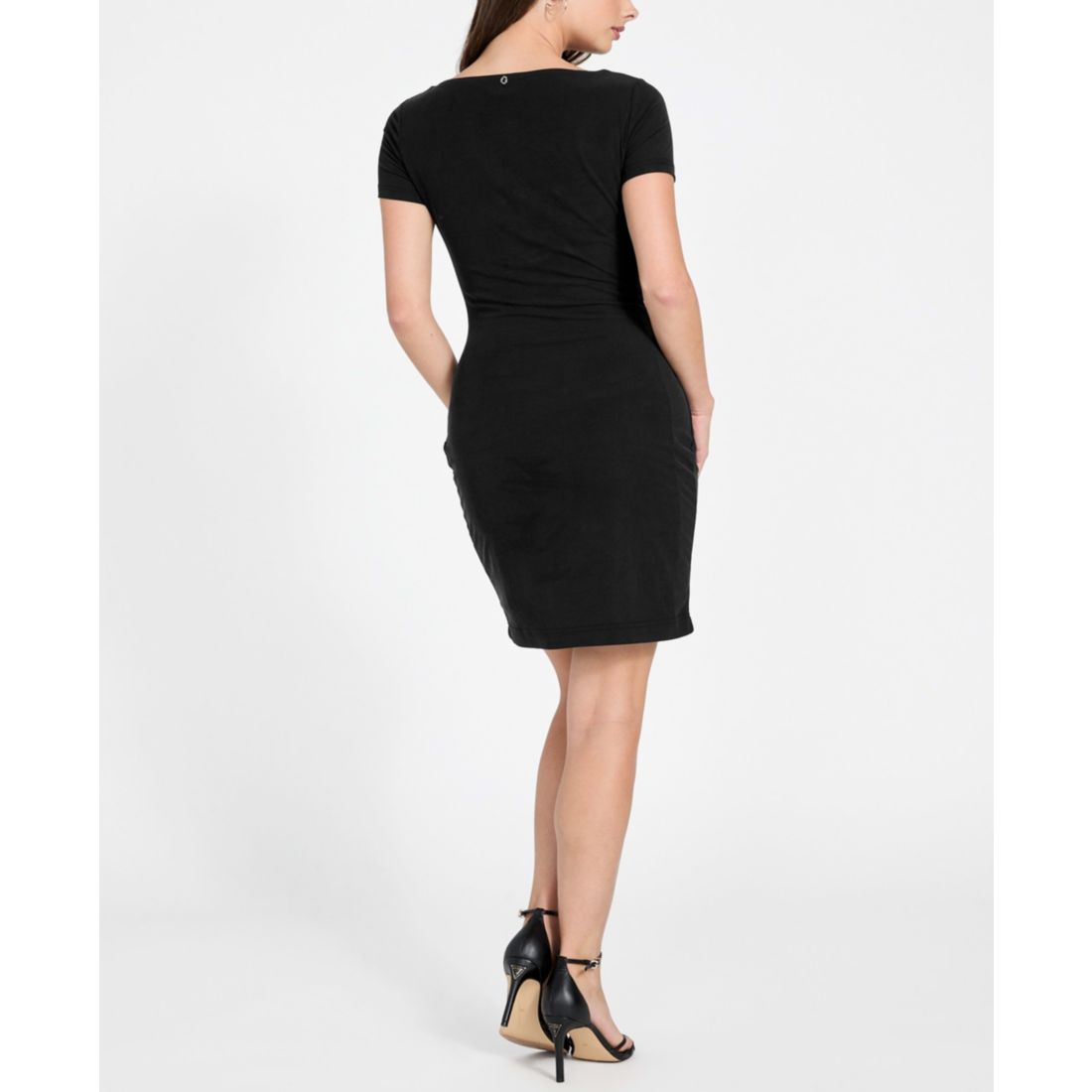 Guess Women's Short-Sleeve Boat Neck Milena Mini Dress
