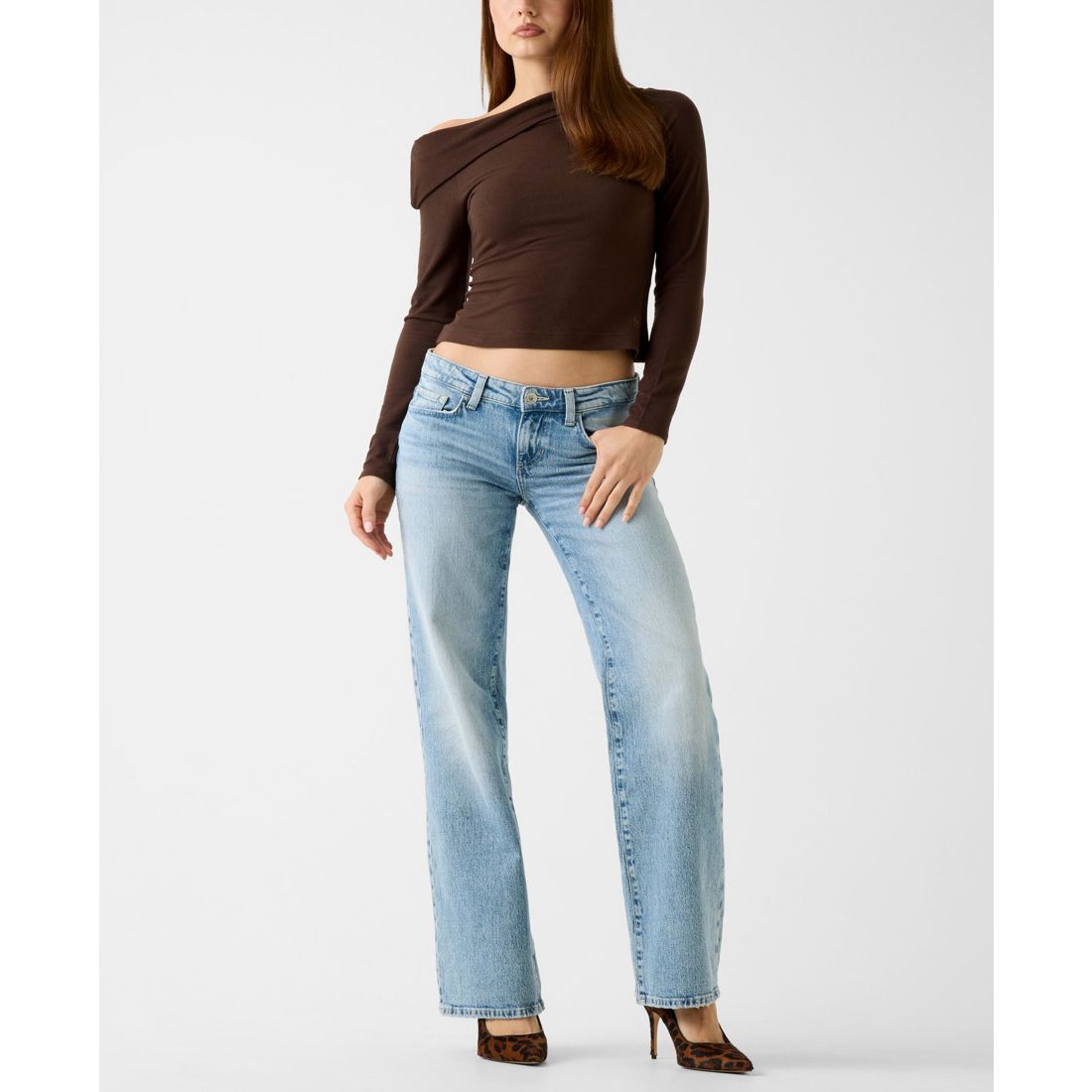 Guess Women's Low-Rise Slouchy Jeans