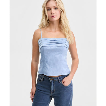 Guess Women's Arlo Pleated Top