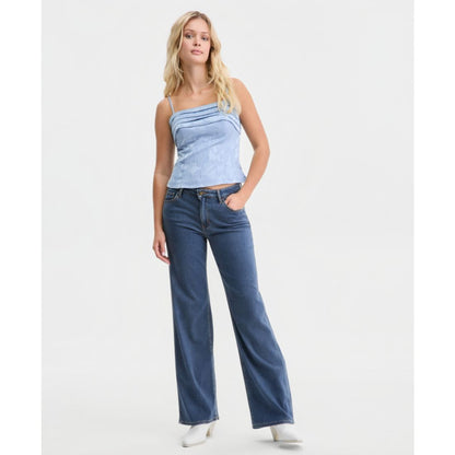 Guess Women's Arlo Pleated Top
