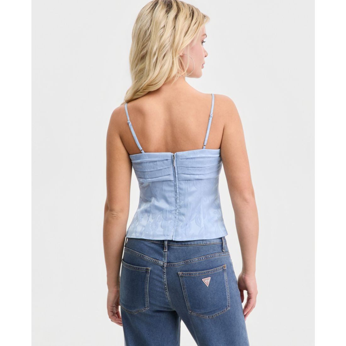 Guess Women's Arlo Pleated Top