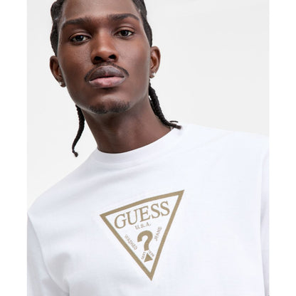 Guess Men's Terry Logo T-Shirt