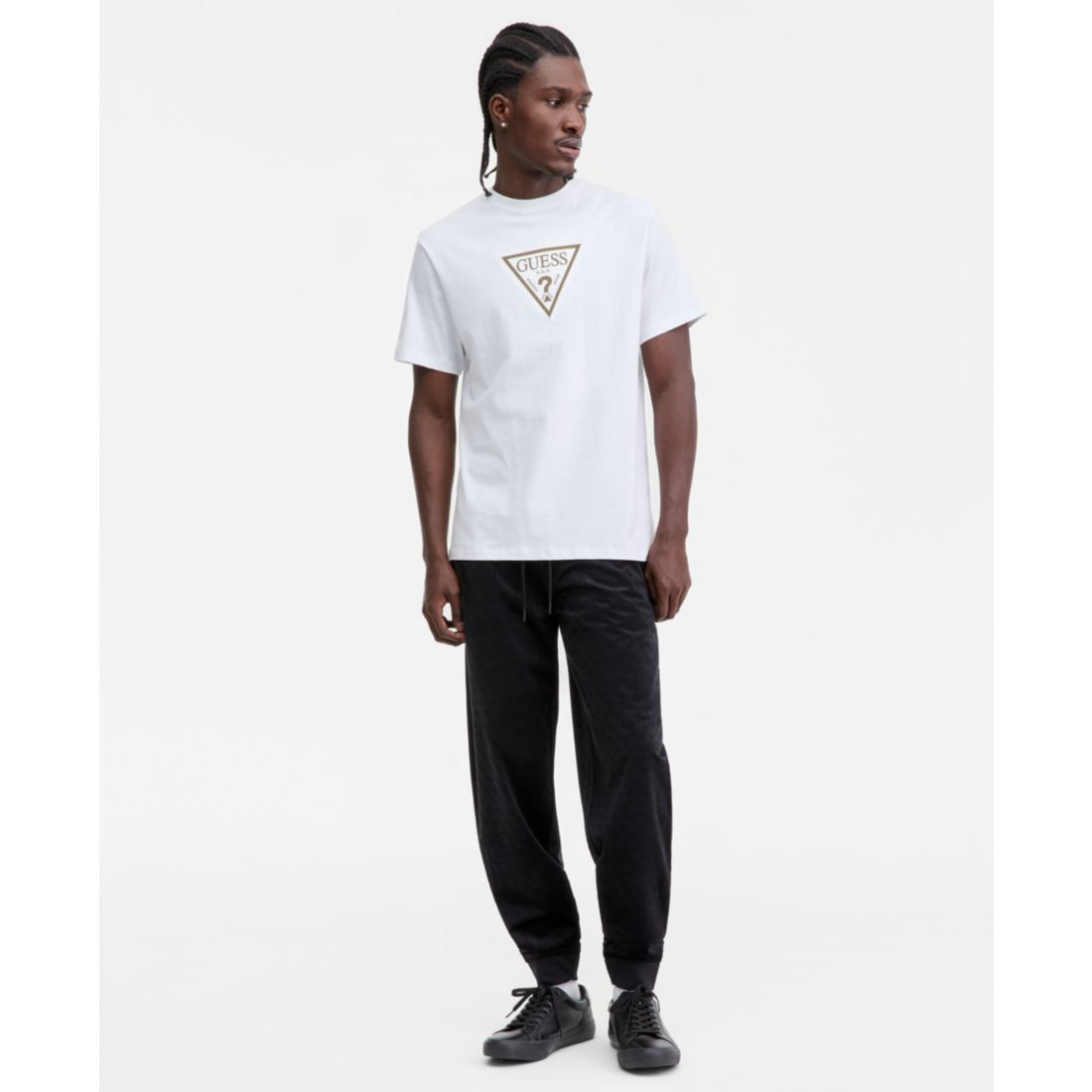 Guess Men's Terry Logo T-Shirt