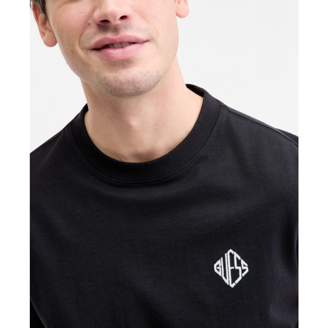 Guess Men's Diamante Logo T-Shirt