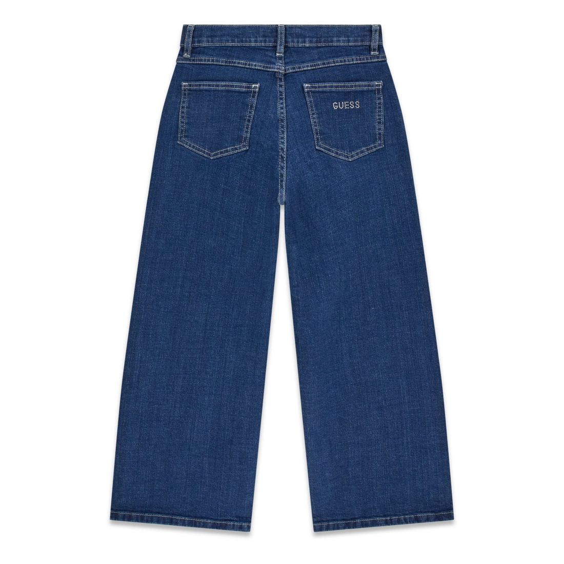 Guess Girls 7-16 90s Stretch Rhinestone Detail Denim Jeans