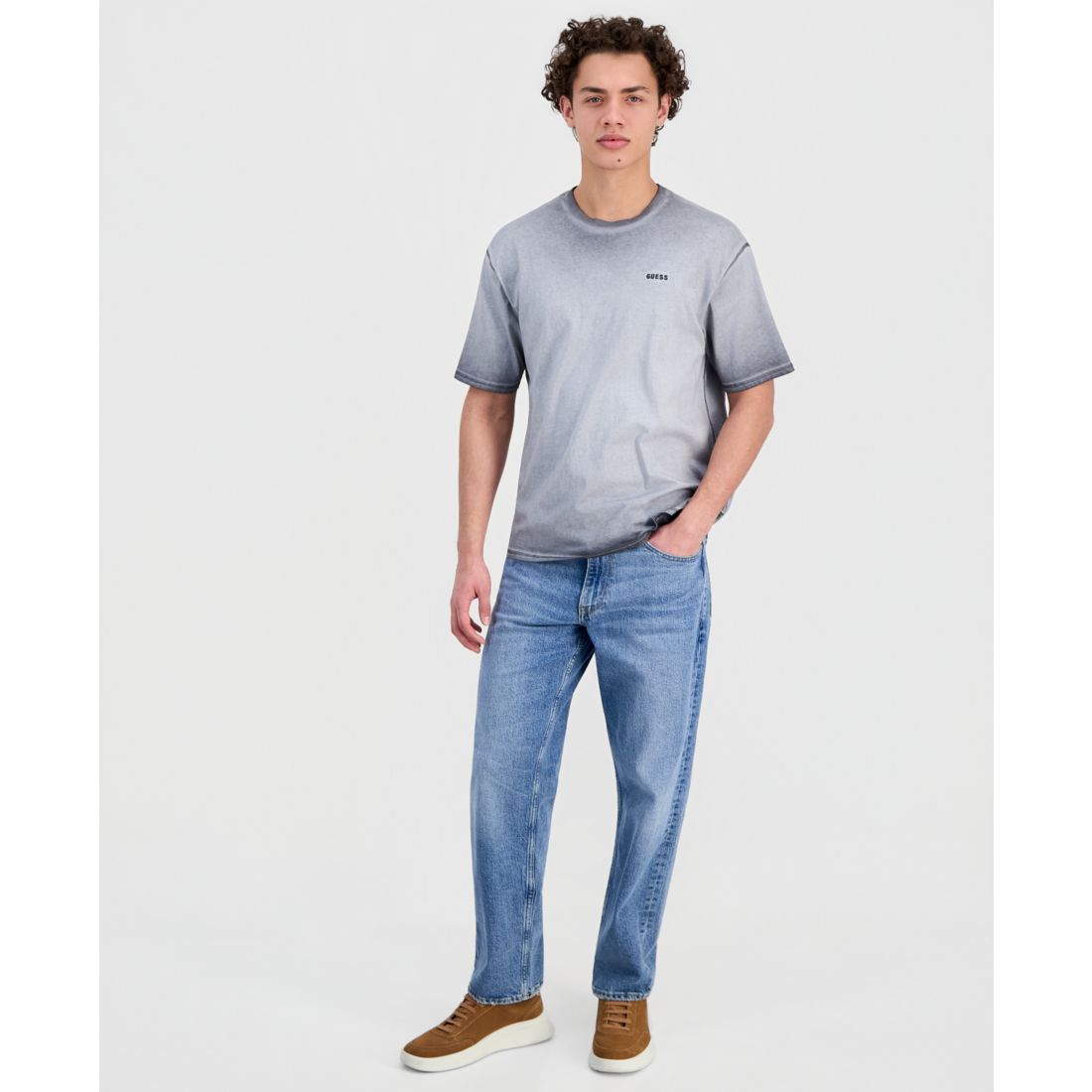 Guess Men's Basic Logo T-Shirt