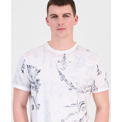 Guess Men's Southeast Burnout T-Shirt