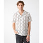 Guess Men's Carter Geometric Crochet Resort Shirt