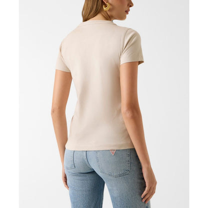 Guess Women's 3D Script Logo Short-Sleeve T-Shirt